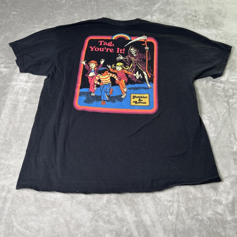 Steven Rhodes - TAG YOU'RE IT - Hobbies & Games Graphic T Shirt Size XL